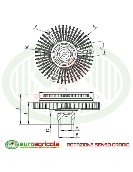 Giunto Viscostatico FENDT FARMER