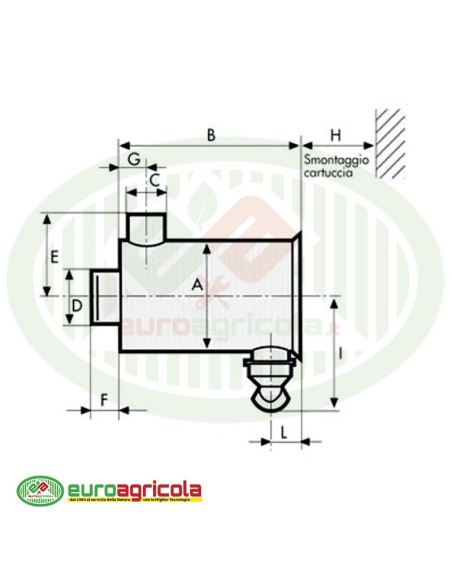 Contenitore Filtro Aria a Secco 500 m3/H