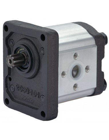 Pompa ad ingranaggi 16 cc Destra GRUPPO 2 max 250 bar Albero Scanalato