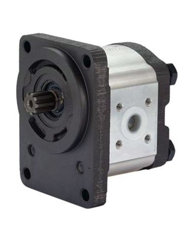 Pompa ad Ingranaggi Flangia Ø 80 Sinistra 12 cc GRUPPO 2 Scanalato