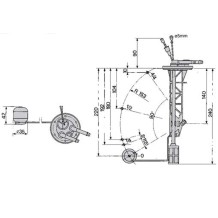 Indicatore Livello Carburante GOLDONI 02050415