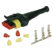 Kit connessione Maschio tipo AMP/TYCO 3 vie