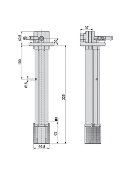 Indicatore Livello Carburante GOLDONI 02050760