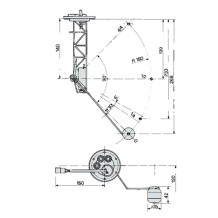 Indicatore Livello Carburante CNH CINGOLI 5134967