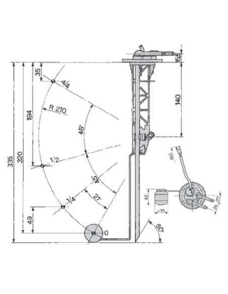 Indicatore Livello Carburante  FIAT 44905545