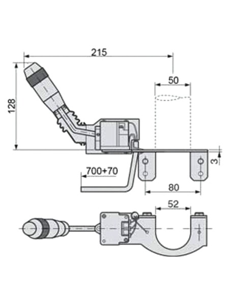 LEVA DEVIOGUIDA PER SAME - LAMBORGHINI 000964914