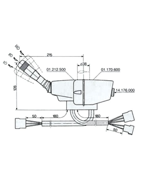 LEVA DEVIOGUIDA PER SAME - LAMBORGHINI 00813654