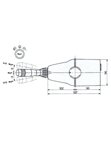 LEVA DEVIOGUIDA PER SAME - LAMBORGHINI 00813654