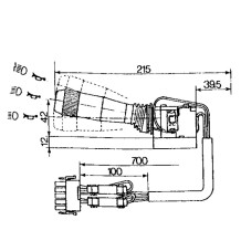LEVA DEVIOGUIDA PER FIAT - NEW HOLLAND 5170213