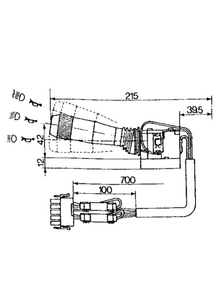 LEVA DEVIOGUIDA PER FIAT - NEW HOLLAND 5170213