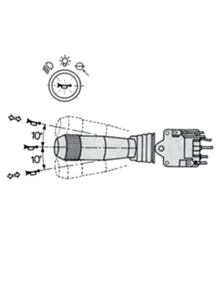 LEVA DEVIOGUIDA PER FIAT - NEW HOLLAND 5167258