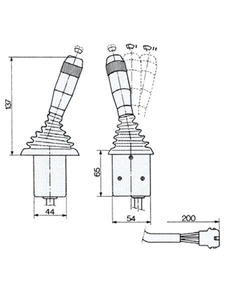 LEVA DEVIOGUIDA PER FIAT - NEW HOLLAND 5141941