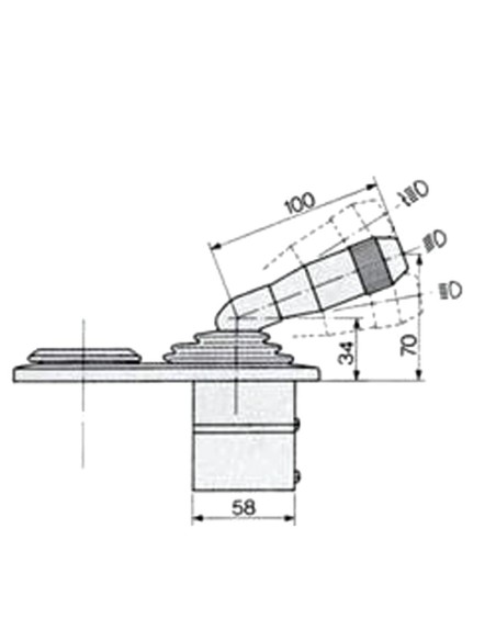 LEVA DEVIOGUIDA PER FIAT - NEW HOLLAND 5174200