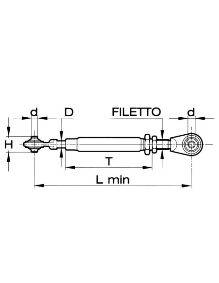 STABILIZZATORI RIGIDI CBM Renault 655mm