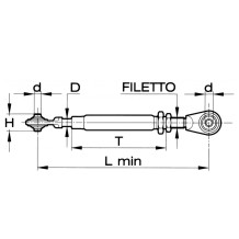 STABILIZZATORI RIGIDI CBM Renault 570mm