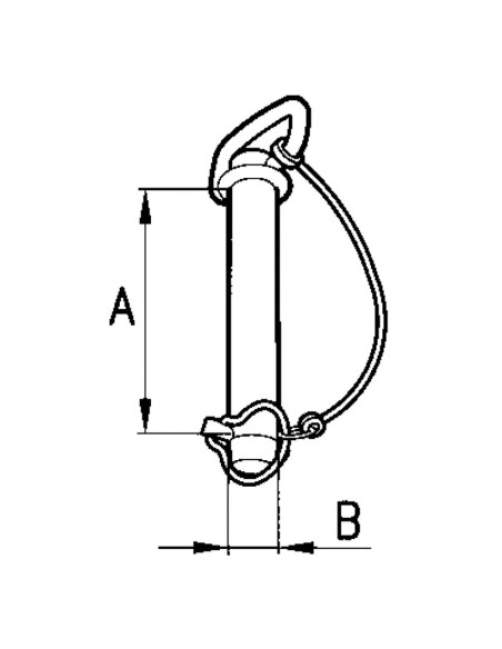 SPINOTTO 32x165MM ATTACCO TRAINO