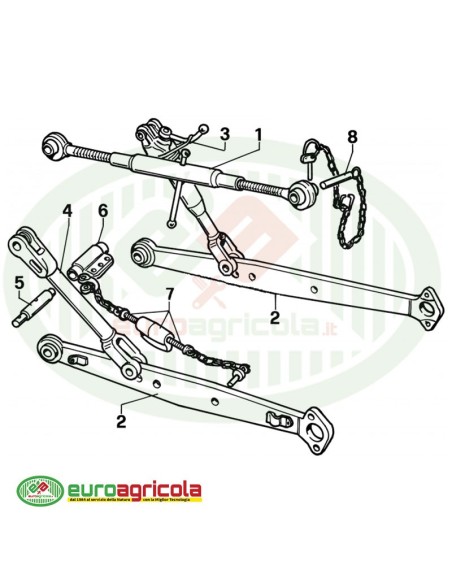PERNO Intercambiabile Ø25 L 193 mm FIAT 5102993