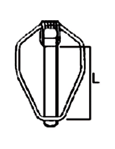 SPINA DI SICUREZZA A SCATTO Ø10,5mm