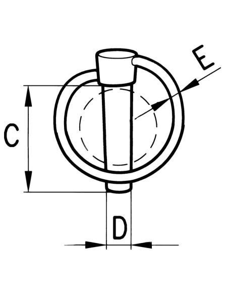 SPINA A SCATTO Ø9mm ALBERO DA 26 A 32mm eco