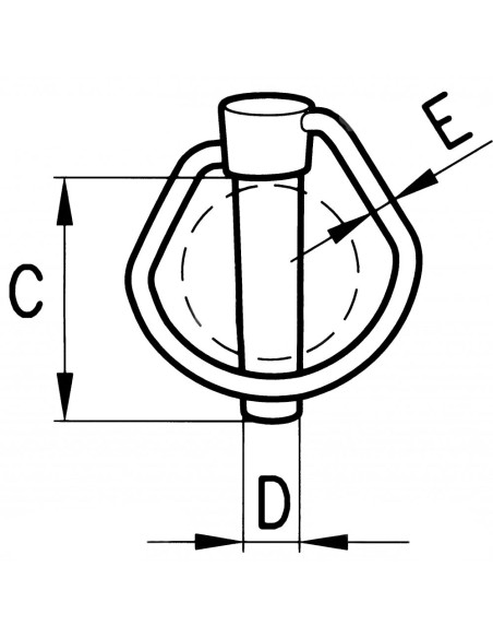 SPINA A SCATTO Ø8mm ALBERO DA 22 A 28mm