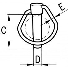 SPINA A SCATTO Ø11mm ALBERO DA 32 A 40mm