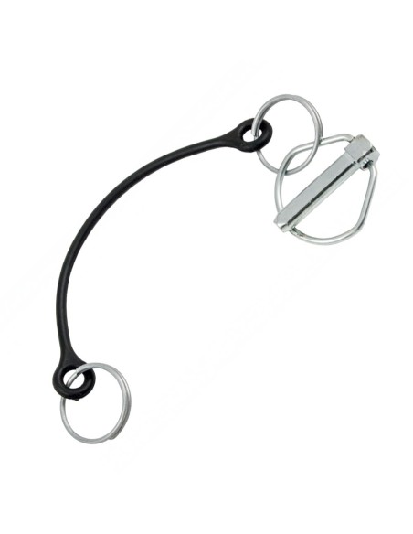 TIRANTE IN GOMMA CON SPINE A SCATTO Ø8mm