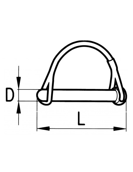 SPINOTTO Ø8x70mm PER MOTOZAPPA