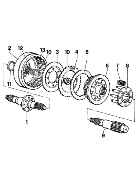 Guarnizione Frizione Sterzo FIAT 562666
