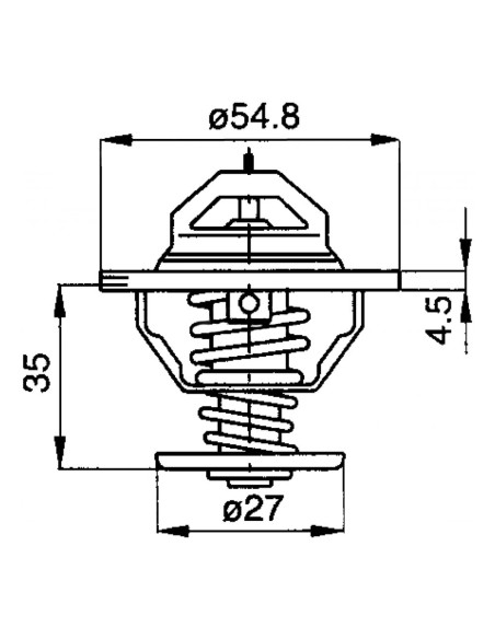 Termostato per Trattore PERKINS-LANDINI 2485679