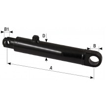 Cilindro Sterzo Idraulico compatibile con SAME 91043304