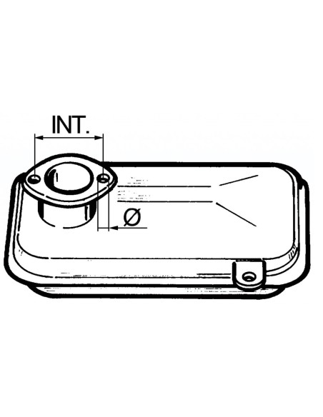 SILENZIATORE per ZANETTI 175