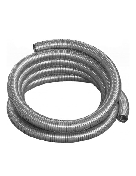 Tubo Flessibile in Acciaio Zincato 6 metri