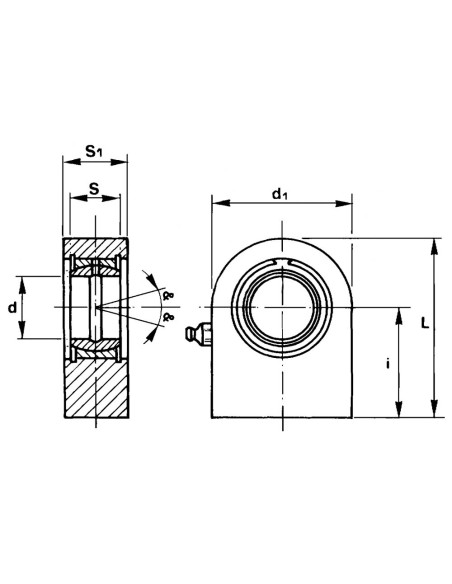 Terminale a Snodo Posteriore Ø60 mm