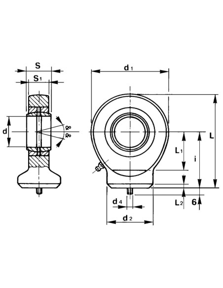 Terminale a Snodo Anteriore Ø10