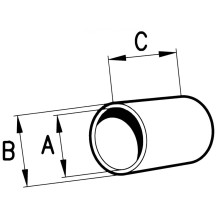 Bussola di Riduzione da 28.4 mm a 22.1 mm Bracci Inferiori