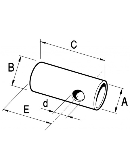 Bussola di Riduzione da 28 mm a 22.1 mm per Coni Guida