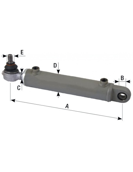 Cilindro Sterzo  370 mm compatibile con FIAT 5173176
