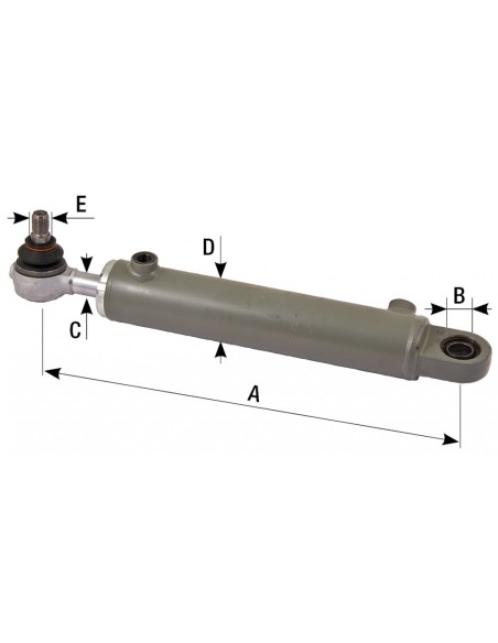 Cilindro Sterzo 400 mm compatibile con FIAT 5113130