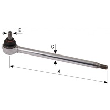 Stelo Completo con Snodo Ø22 M16x1,5 mm 9962304