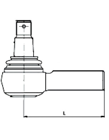 Testina Sterzo Ø24x1.5 mm BM 784157 Destro