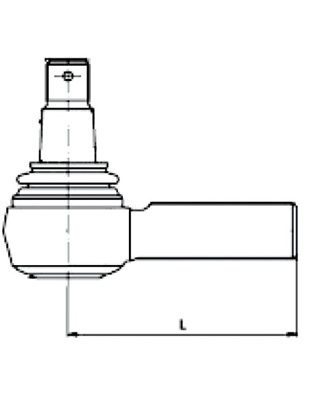 Testina Sterzo Ø22x1,5 mm 31798610 Destra