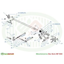 BCS Serie MF 622 - Albero Scatola Oscillante