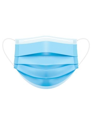 Mascherina medicale tipo IIR Blu