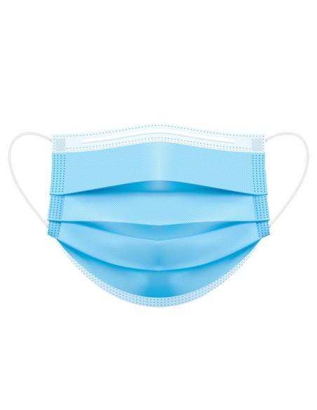 Mascherina medicale tipo IIR Blu