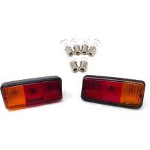 Coppia Fari Destro e Sinistro Posteriore per Trattori Carrelli Rimorchi