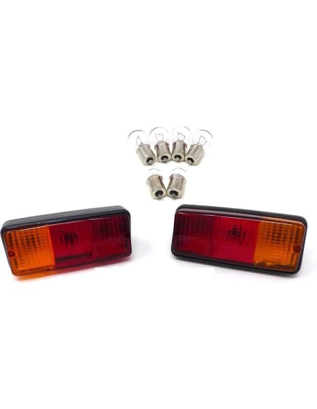 Coppia Fari Destro e Sinistro Posteriore per Trattori Carrelli Rimorchi