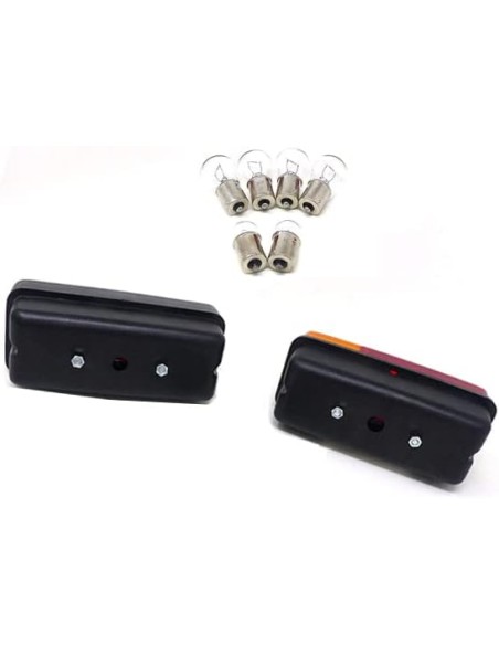 Coppia Fari Destro e Sinistro Posteriore per Trattori Carrelli Rimorchi