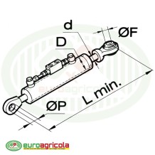 Terzo Punto Idraulico LANDINI 500mm