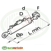 Terzo Punto Idraulico LANDINI 550mm