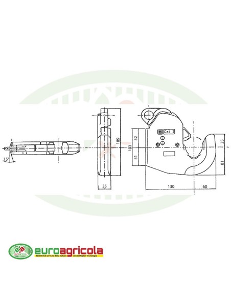 GANCIO AUTOMATICO inferiore CBM CAT. 2